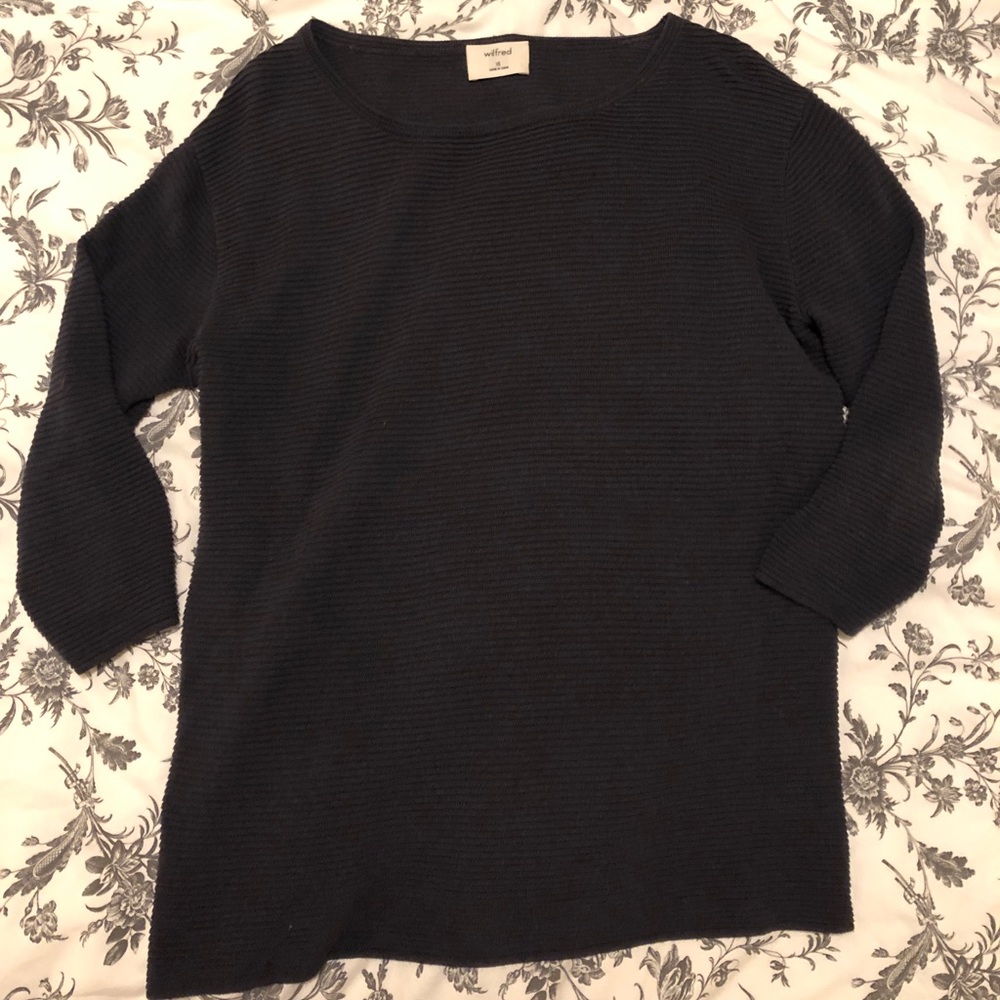 Wilfred linen blend sweater